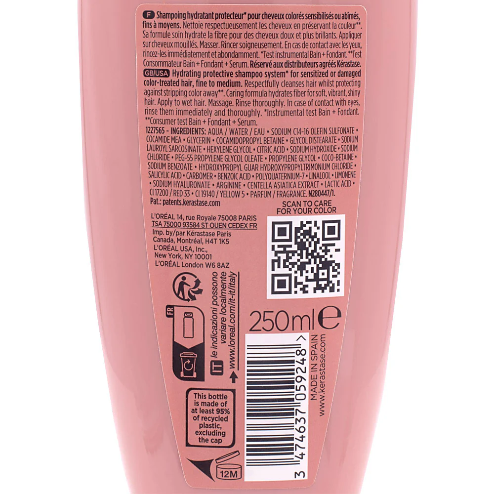Kerastase Chroma Absolu Bain Chroma Respect 250ml - shampoo idratante capelli fini - Image 4