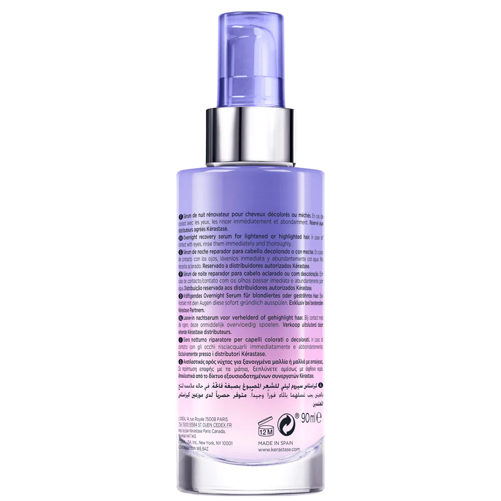 Kerastase Blond Absolu Serum Cicanuit 90ml - siero notturno ristrutturante capelli biondi - Image 6