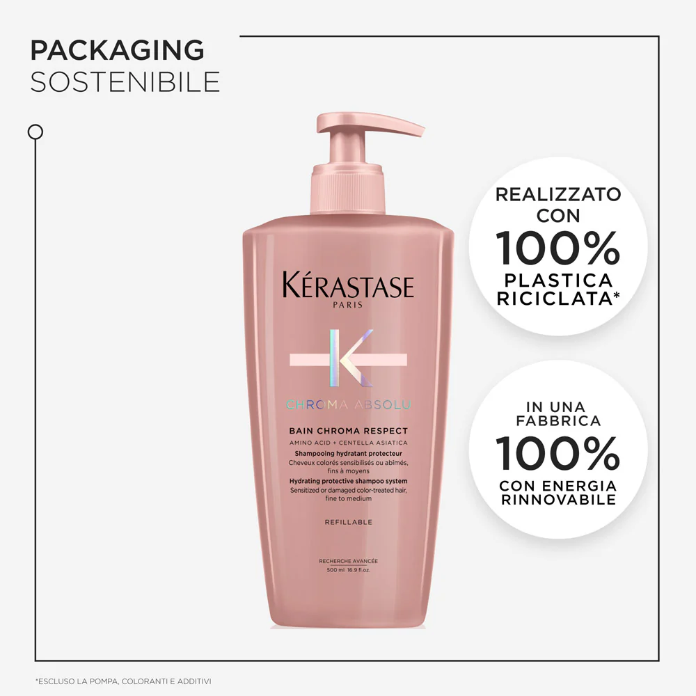 Kerastase Chroma Absolu Bain Chroma Respect 500ml - shampoo capelli colorati - Image 5