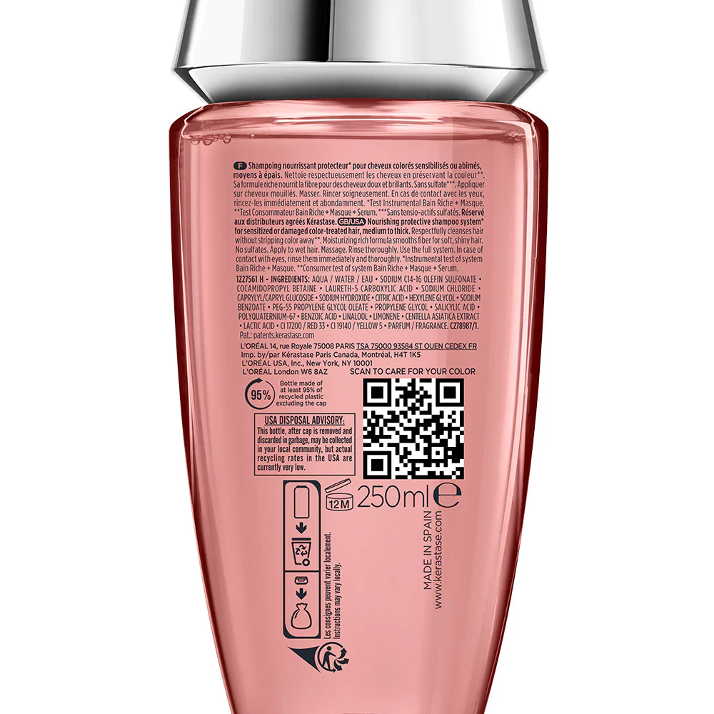 Kerastase Chroma Absolu Bain Riche Chroma 250ml - shampoo protettivo e nutriente - Image 7