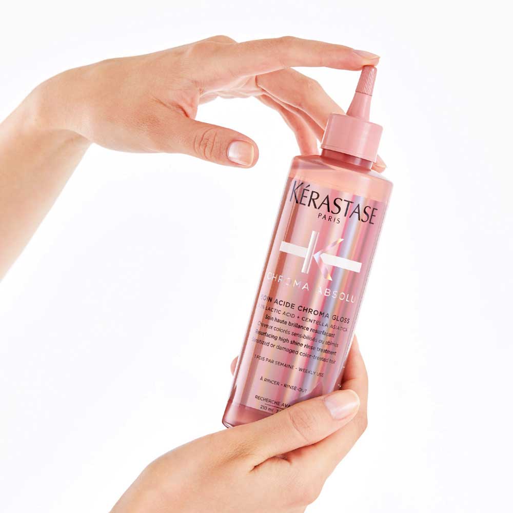 Kerastase Chroma Absolu Soin Acide Chroma Gloss 210ml -  fluido gloss ristrutturante - Image 3