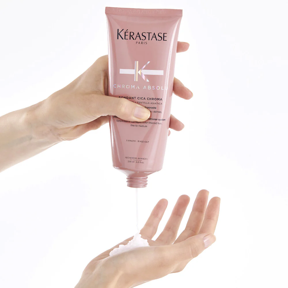 Kerastase Chroma Absolu Fondant Cica Chroma 200ml - balsamo rinforzante capelli colorati - Image 4