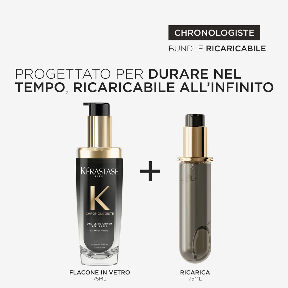 Kerastase Chronologiste L'Huile De Parfum Refill 75ml - ricarica olio profumato - Image 4