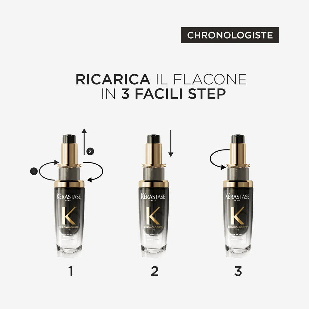 Kerastase Chronologiste L'Huile De Parfum Refill 75ml - ricarica olio profumato - Image 6