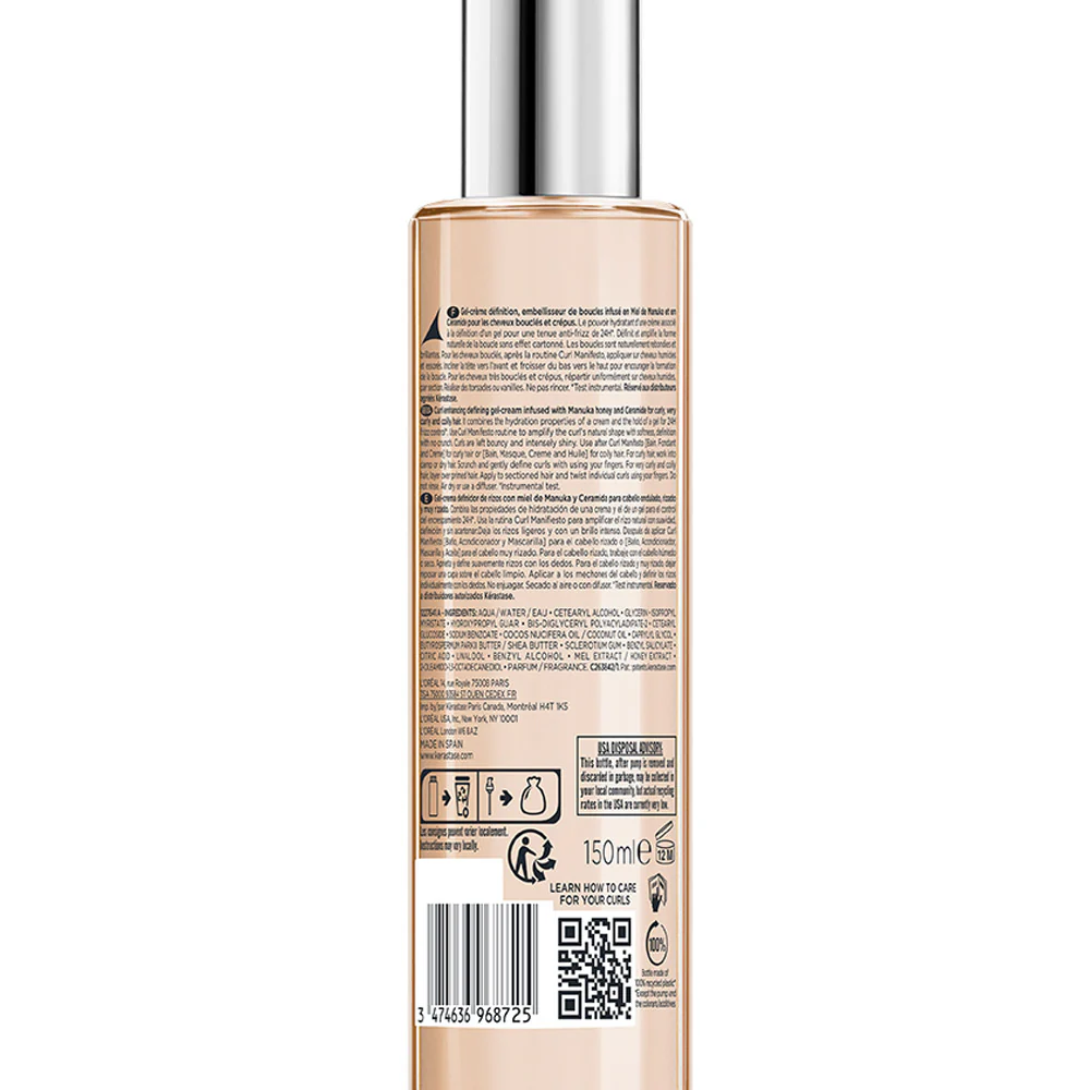 Kerastase Curl Manifesto Gelée Curl Contour 150ml - crema definizione ricci - Image 4