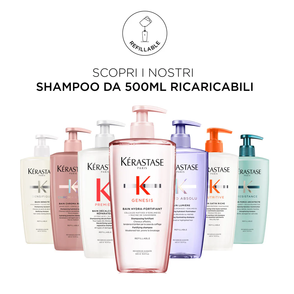 Kerastase Densifique Bain Densitè 500ml - shampoo densificante - Image 4