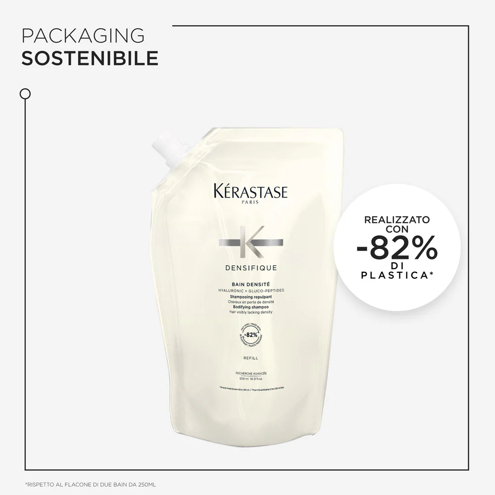 Kerastase Densifique Bain Densitè Refill 500ml - eco-ricarica shampoo densificante - Image 6
