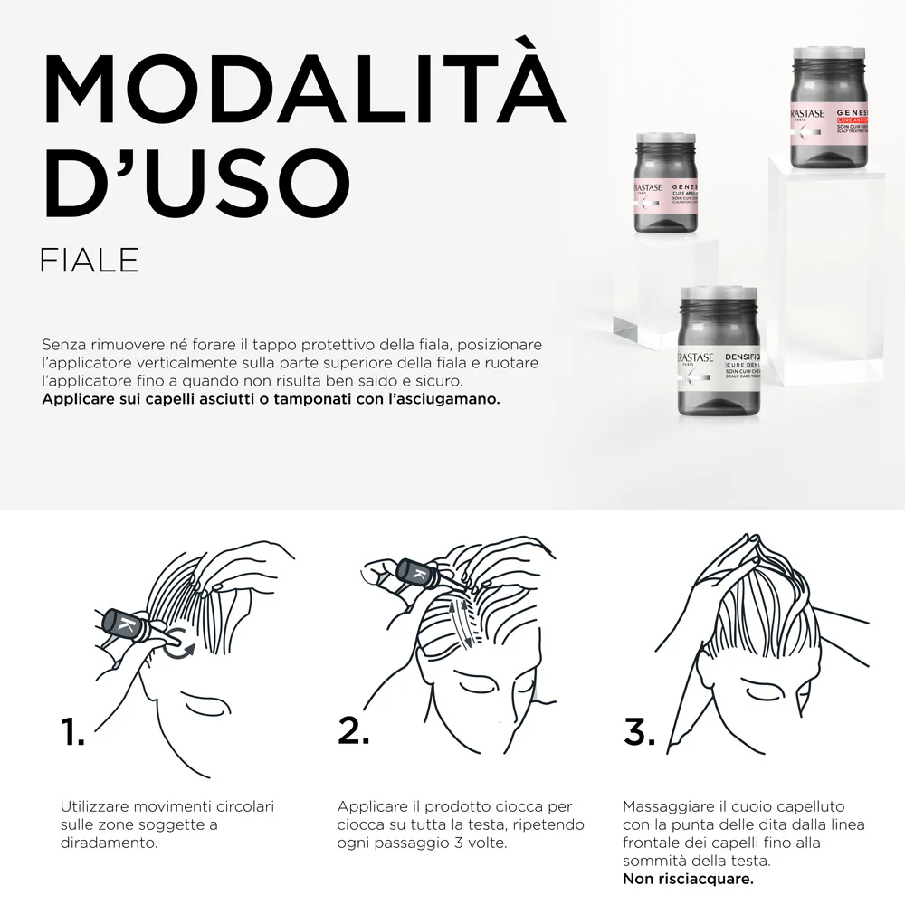 Kerastase Densifique Cure Densitè 10x6ml -  fiale antidiradamento - Image 6