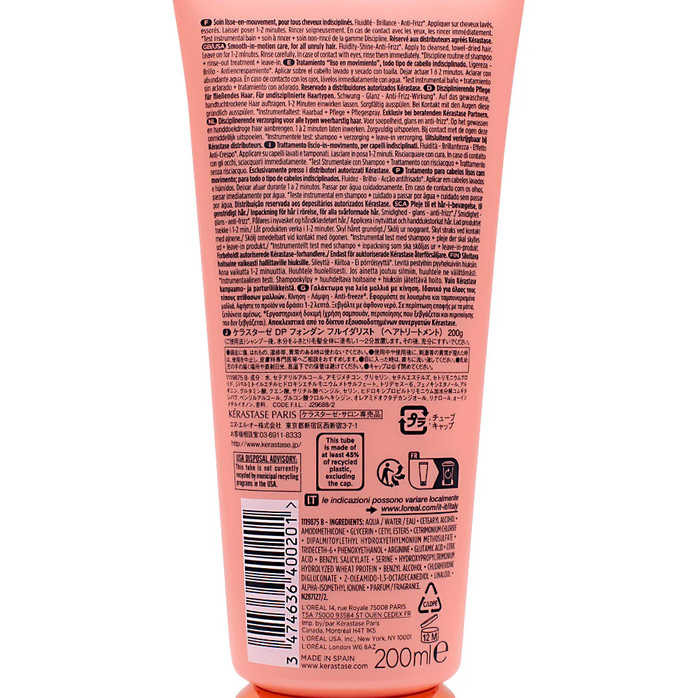 Kerastase Discipline Fondant Fluidealiste 200ml - balsamo anticrespo - Image 3
