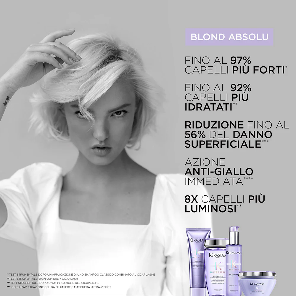Kerastase Fresh Affair Refreshing Dry Shampoo 233ml Blond Absolu Bain Ultra Violet 250ml Cicaflash 250ml - Image 3