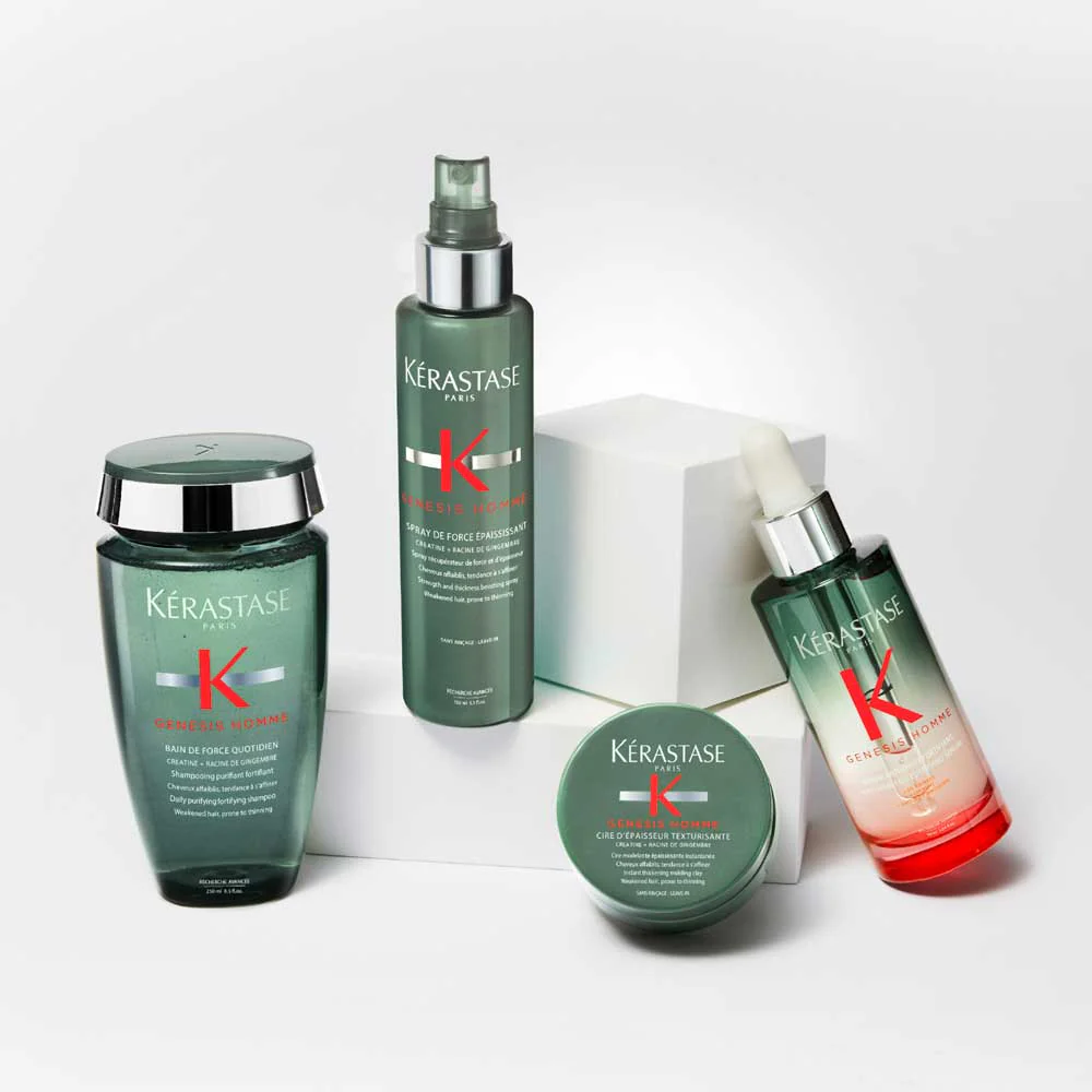 Kerastase Genesis Homme Bain De Force Quotidien 250ml - shampoo fortificante e purificante - Image 3