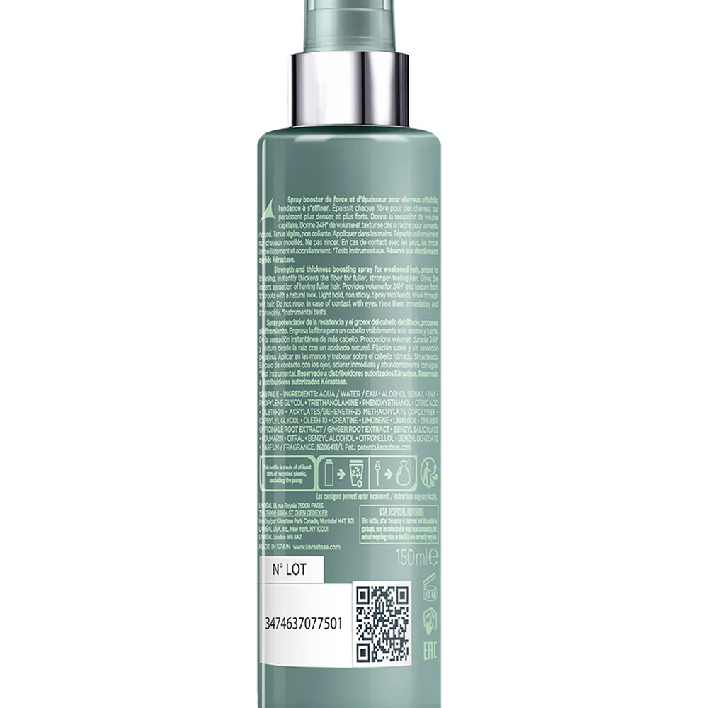 Kerastase Genesis Homme Spray De Force Epaississant 150ml - spray fortificante - Image 5