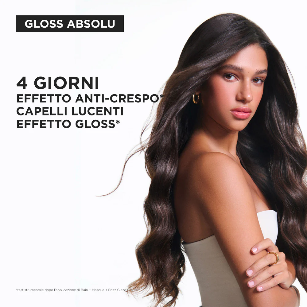 Kerastase Gloss Absolu Frizz-Glaze Cream 250ml - crema anticrespo capelli spessi - Image 8