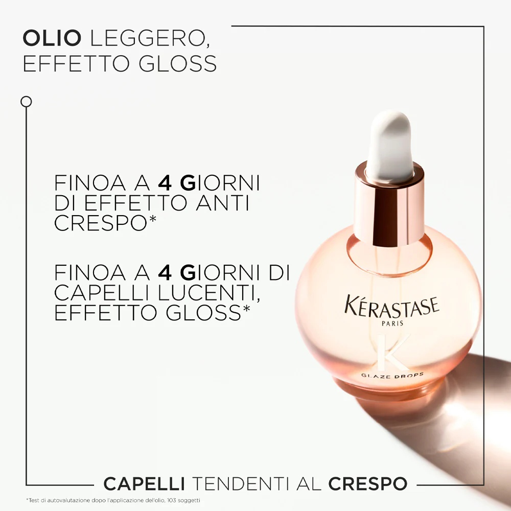 Kerastase Gloss Absolu Glaze Drops Oil 45ml - olio anticrespo illuminante - Image 4