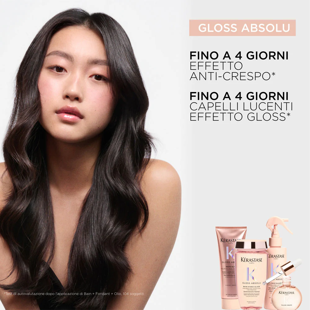 Kerastase Gloss Absolu Insta Glaze Conditioner 250ml - balsamo anticrespo illuminante - Image 7
