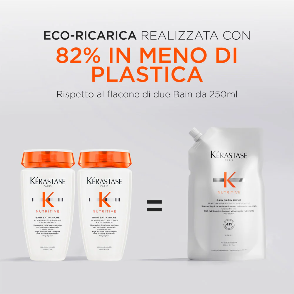 Kerastase Nutritive Bain Riche Refill 500ml - eco-ricarica shampoo nutriente - Image 8