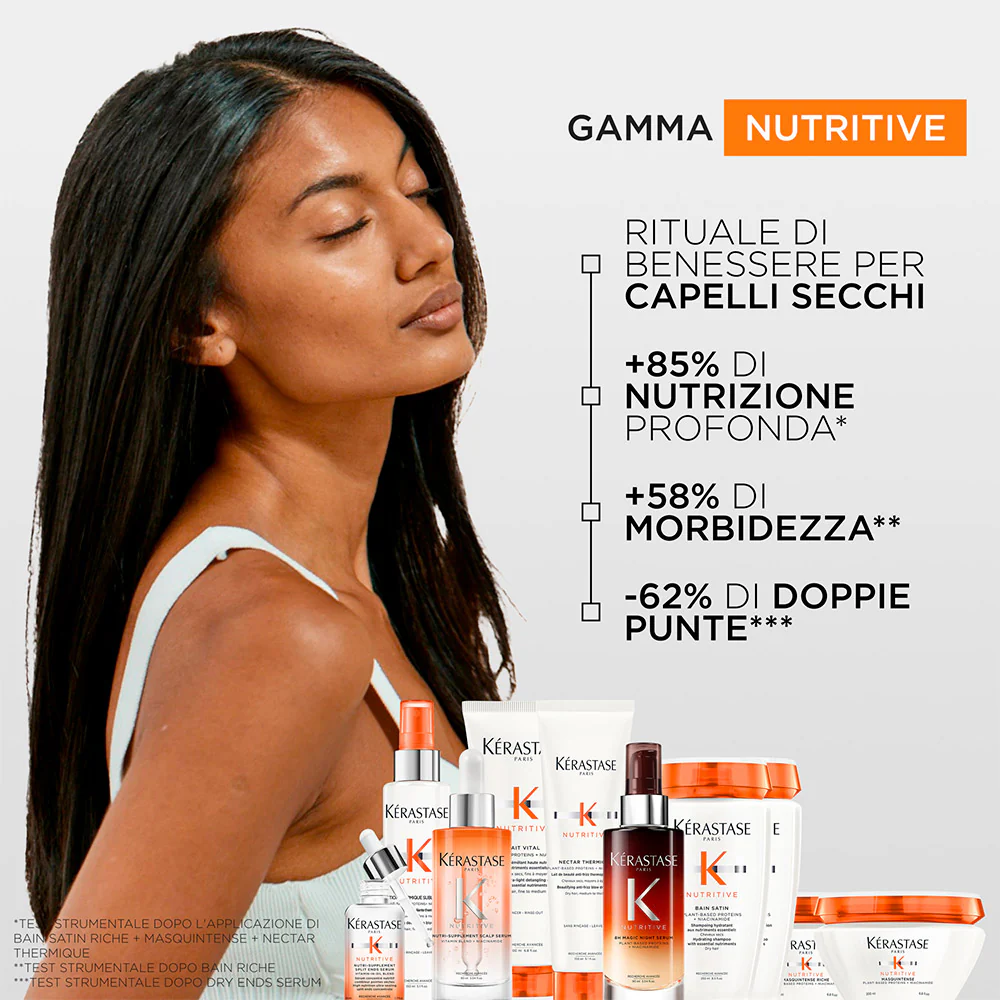 Kerastase Nutritive Bain Satin 250ml - shampoo nutritivo per capelli normali o secchi - Image 4