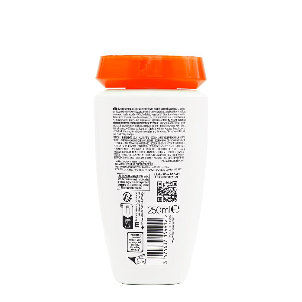 Kerastase Nutritive Bain Satin 250ml - shampoo nutritivo per capelli normali o secchi - Image 6