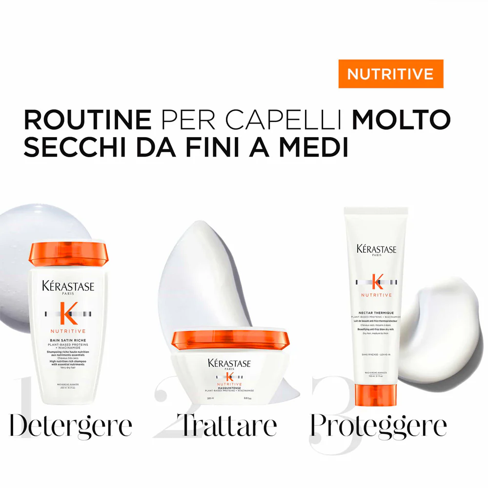 Kerastase Nutritive Masque Intense 200ml -  maschera idratante capelli secchi e fini - Image 4