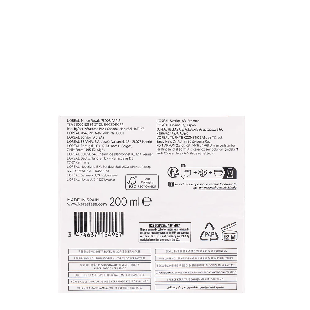 Kerastase Nutritive Masque Intense 200ml -  maschera idratante capelli secchi e fini - Image 7