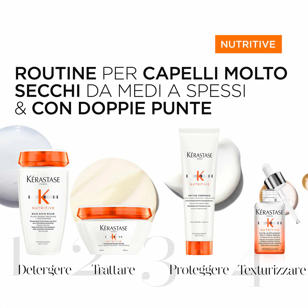 Kerastase Nutritive Nutri-Supplement Split Ends Serum 50ml - siero nutritivo per doppie punte - Image 4