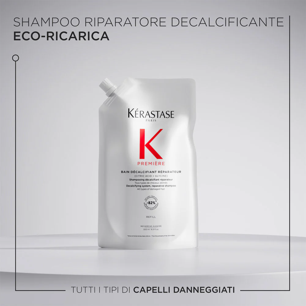 Kerastase Premiere Bain Décalcifiant Réparateur Refill 500ml - eco- ricarica capelli danneggiati - Image 3