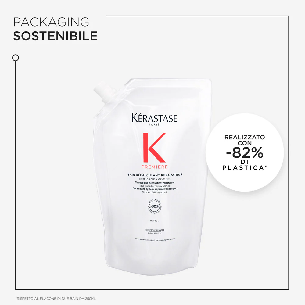 Kerastase Premiere Bain Décalcifiant Réparateur Refill 500ml - eco- ricarica capelli danneggiati - Image 8