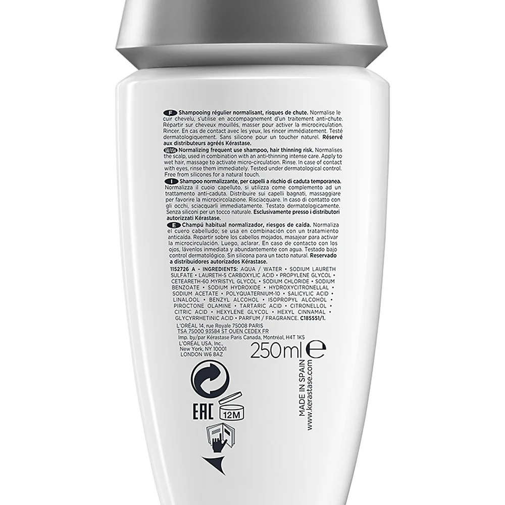 Kerastase Specifique Bain Prevention 250ml - shampoo anticaduta e prevenzione caduta - Image 4