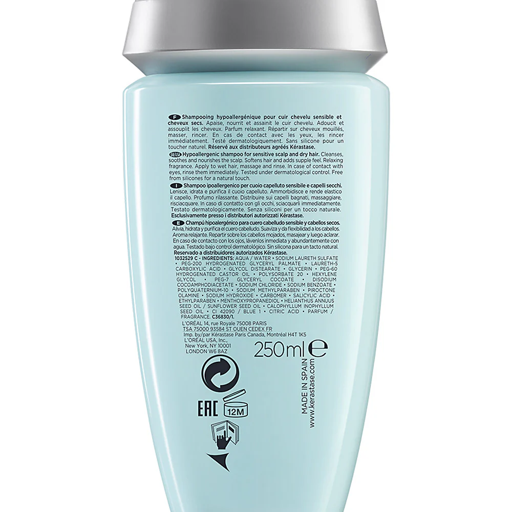 Kerastase Specifique Bain Riche Dermo Calm 250ml - shampoo lenitivo e purificante - Image 4
