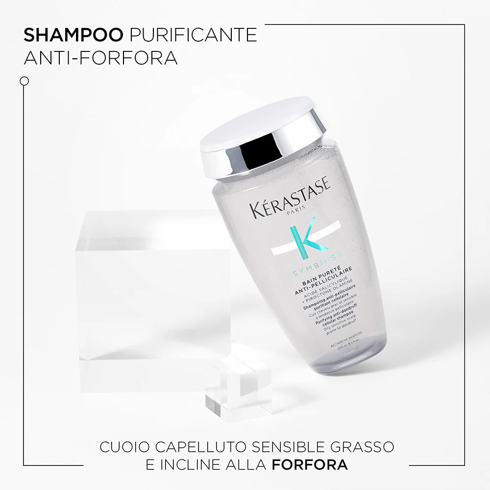 Kerastase Symbiose Bain Pureté Anti-Pelliculaire 250ml - shampoo per cute grassa - Image 5