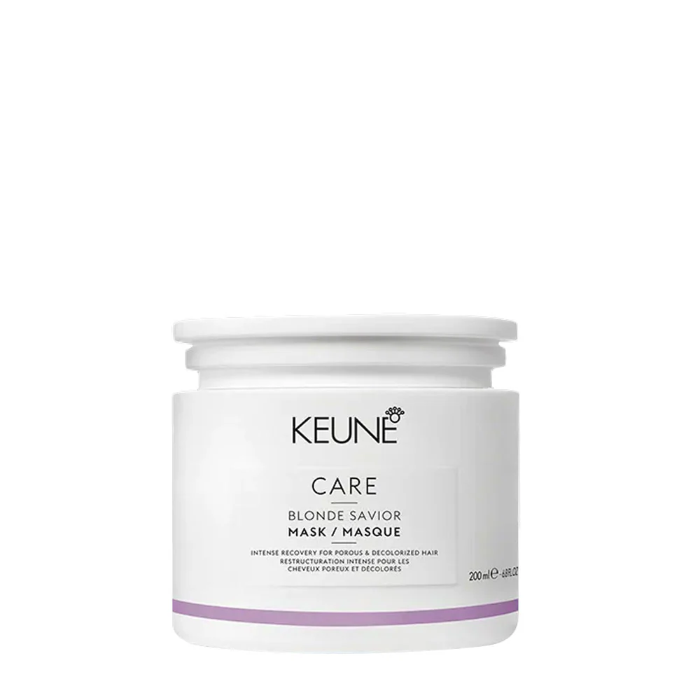 Keune Care Line Blonde Savior Mask 200ml - maschera per capelli decolorati