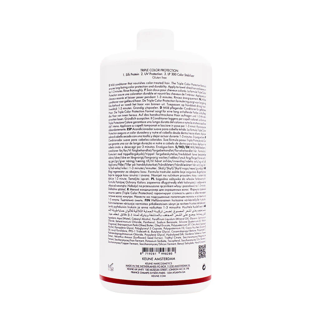 Keune Care line Tinta Color Conditioner 1000ml - balsamo per capelli colorati e trattati - Image 2