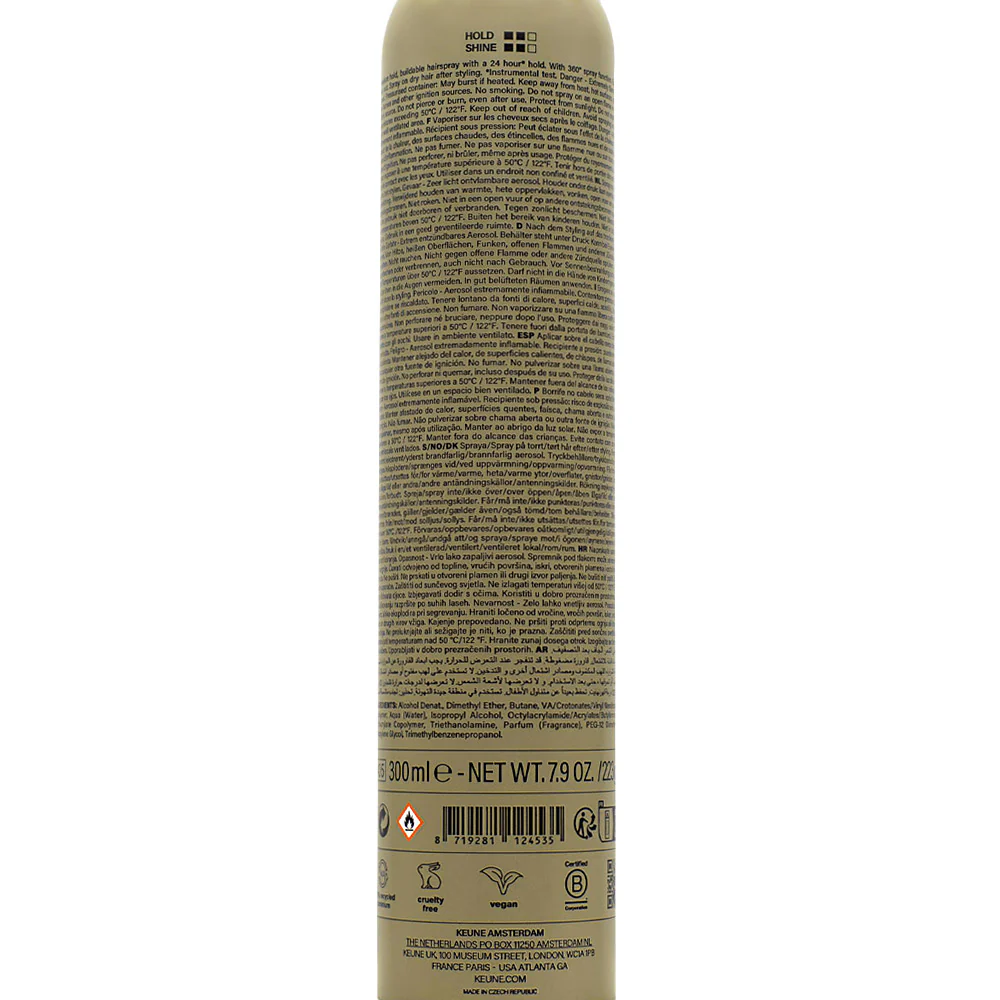 Keune Style Fix Freestyler 360° Freestyle Hairspray 300ml - lacca tenuta media - Image 2