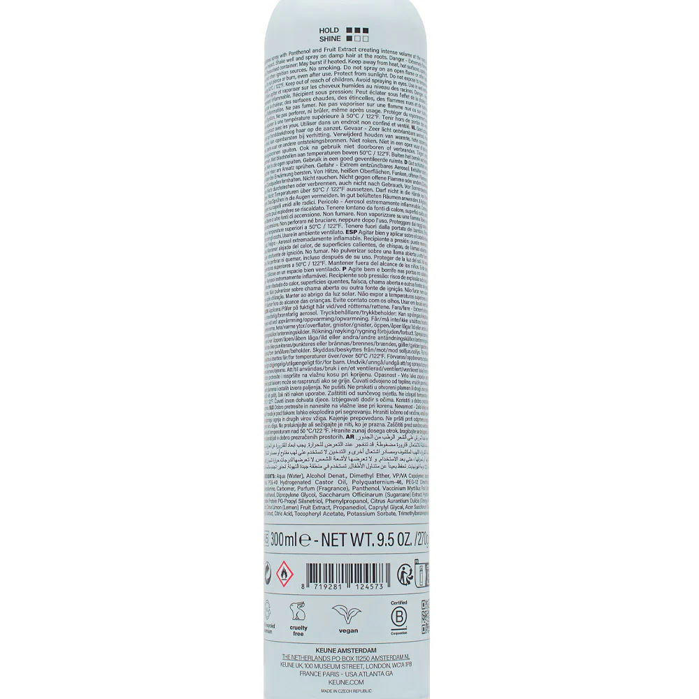 Keune Style Volume High Rise Root Volumizing Spray 300ml - spray volumizzante - Image 2