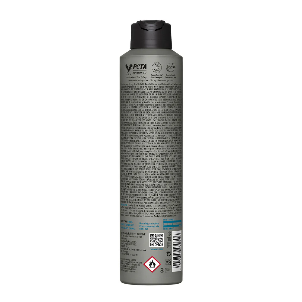 KMS Hairstay Firm Finishing Spray 300ml - lacca tenuta forte anticrespo - Image 2