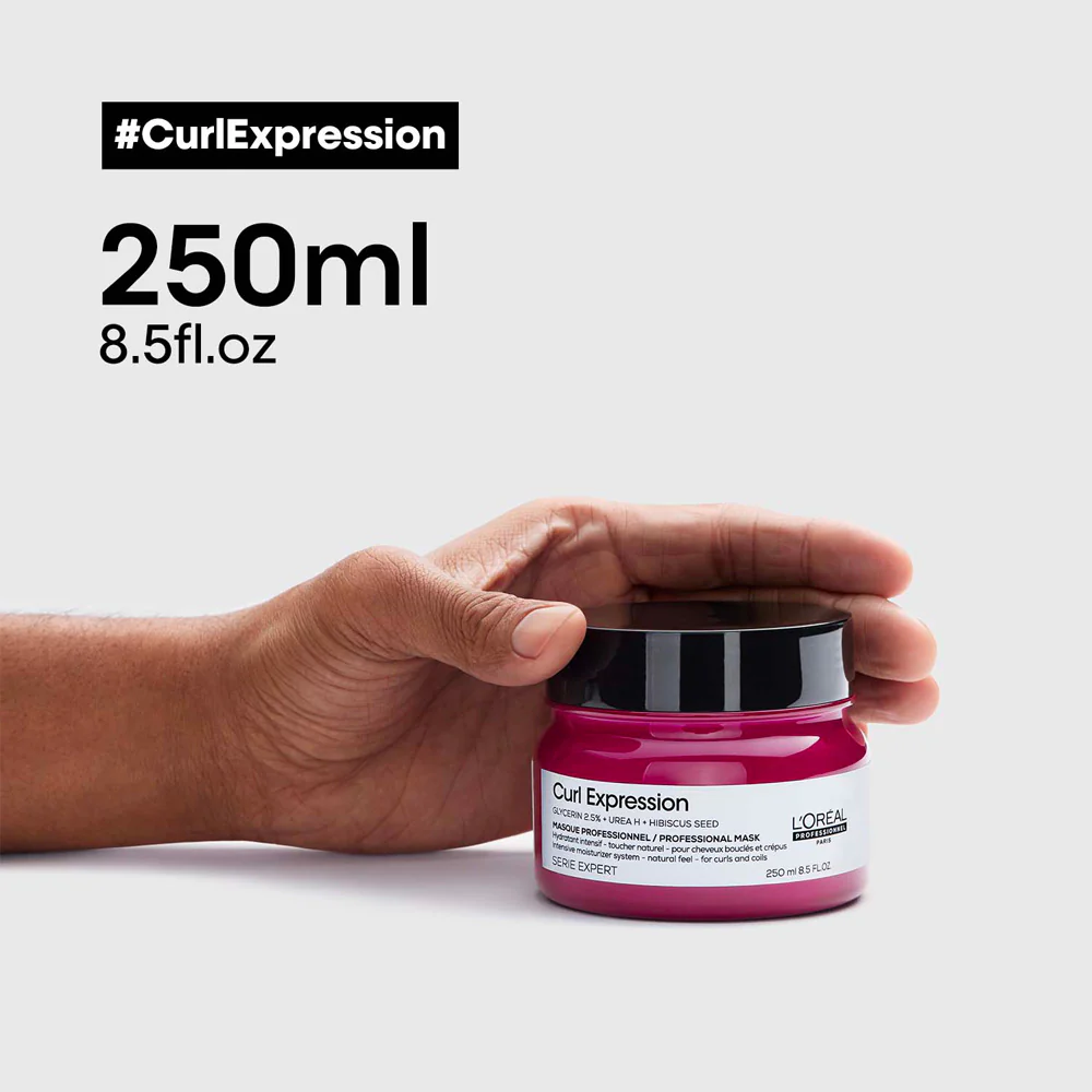 L'Oréal Professionnel Curl Expression Masque 250ml - maschera idratante capelli ricci e mossi - Image 2