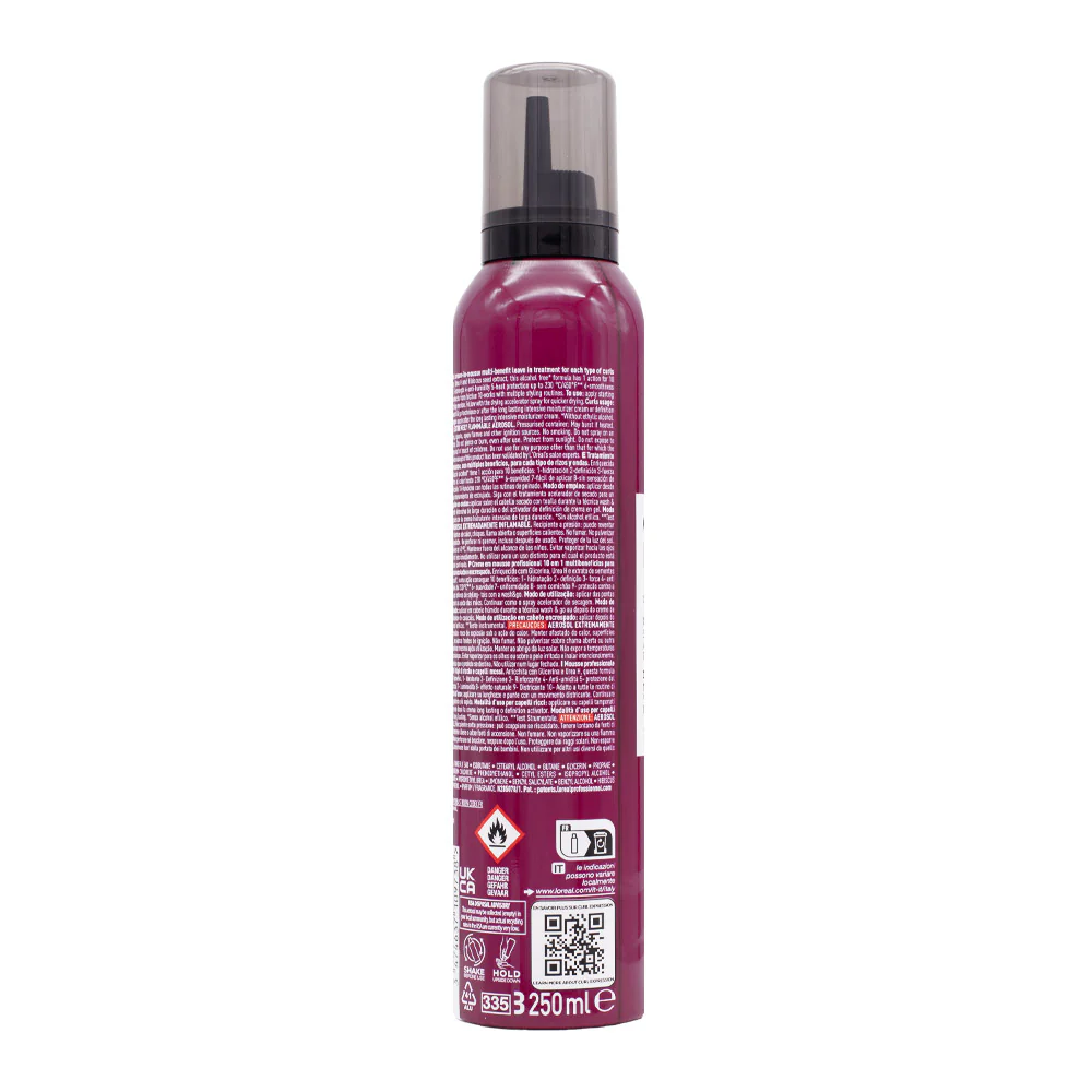 L'Oréal Professionnel Curl Expression Mousse 10in1 250ml - crema in mousse per capelli ricci e mossi - Image 7
