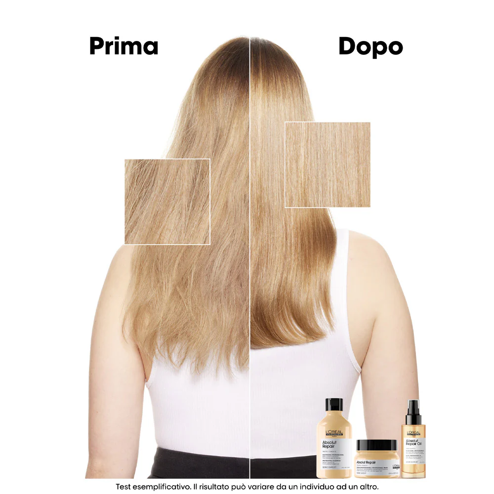 L'Oréal Professionnel Paris Serie Expert Absolut Repair Mask 250ml - maschera per capelli danneggiati - Image 4