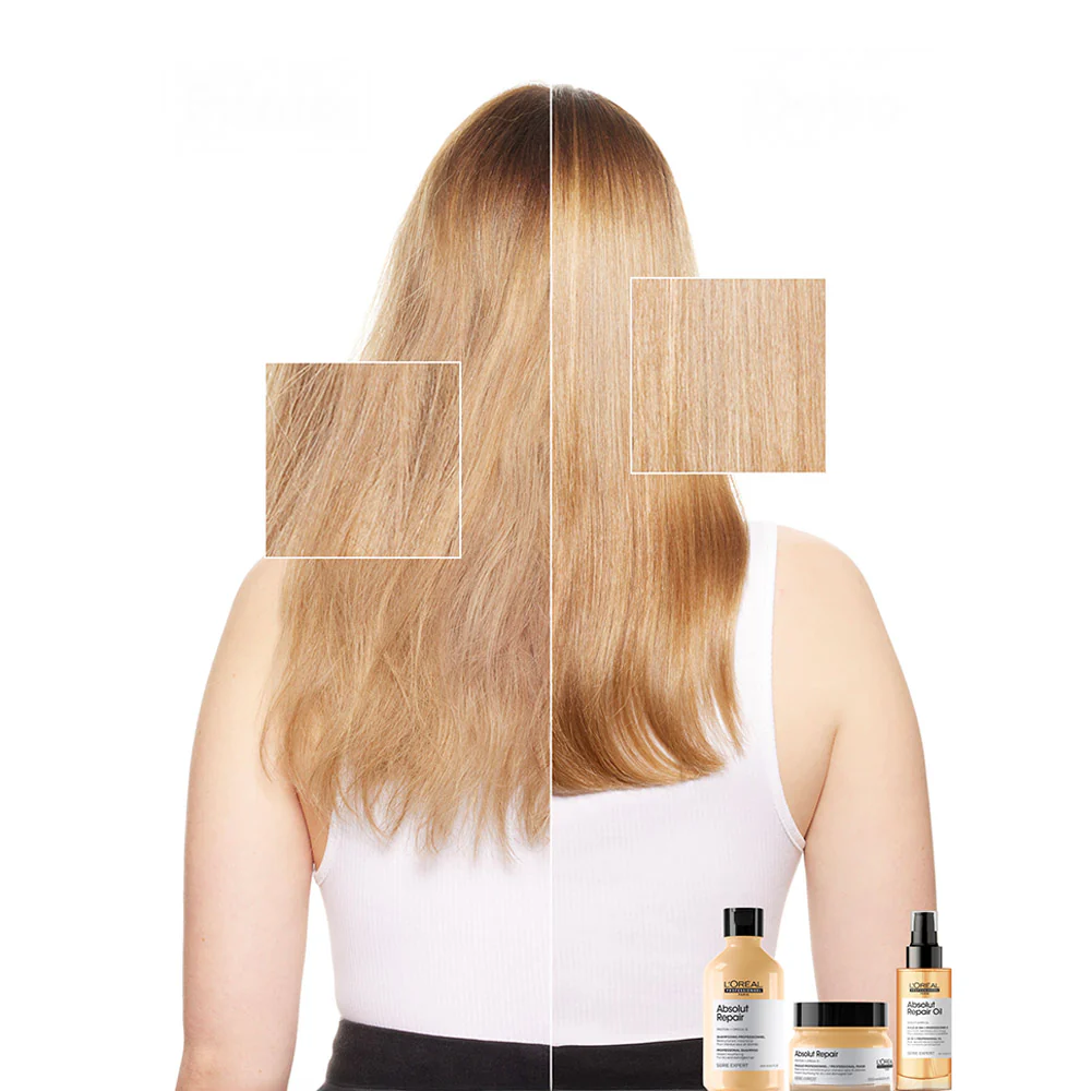 L'Oréal Professionnel Paris Serie Expert Absolut Repair Shampoo 500ml - shampoo per capelli danneggiati - Image 2