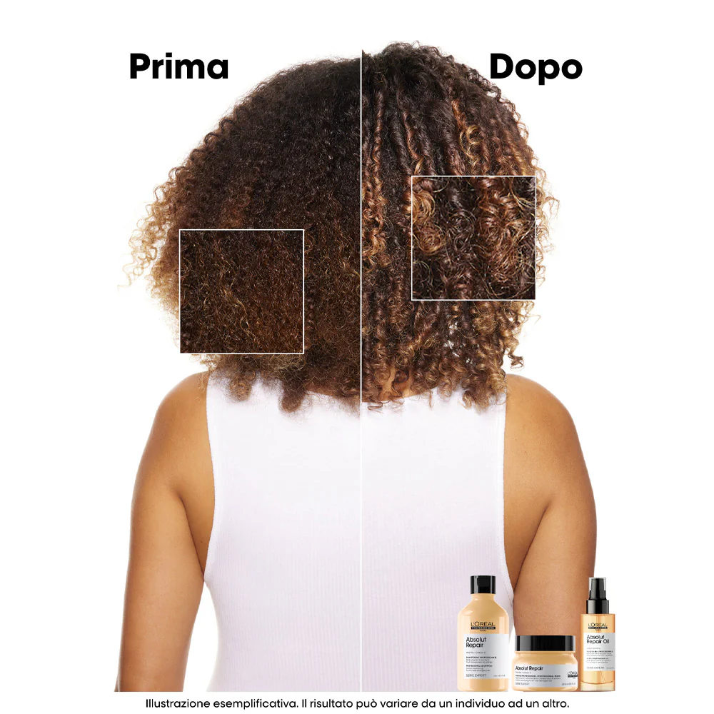 L'Oréal Professionnel Paris Serie Expert Absolut Repair Shampoo 500ml - shampoo per capelli danneggiati - Image 3