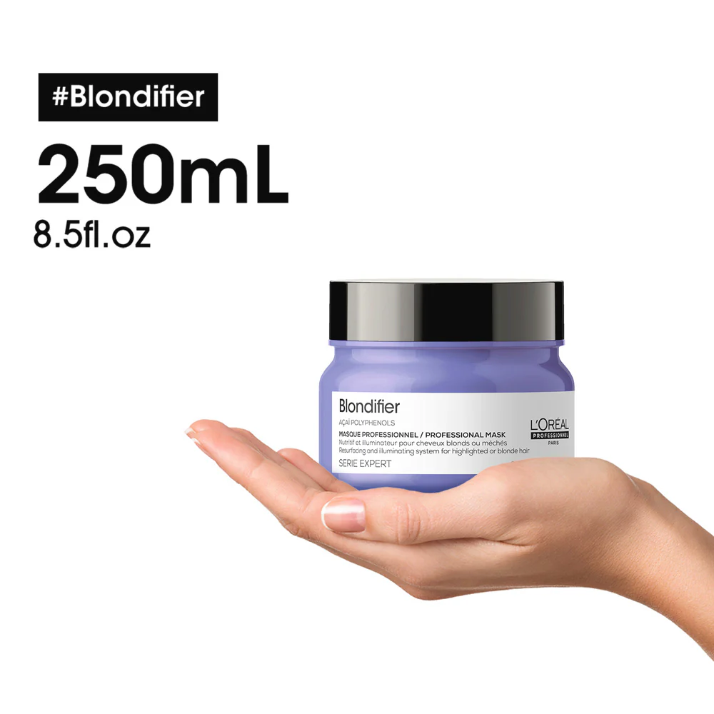 L'Oréal Professionnel Paris Serie Expert Blondifier Mask 250ml - maschera  per capelli biondi - Image 2