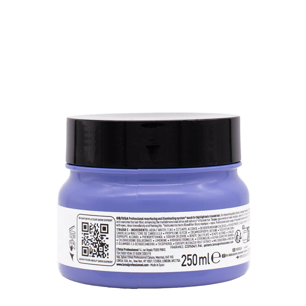 L'Oréal Professionnel Paris Serie Expert Blondifier Mask 250ml - maschera  per capelli biondi - Image 6