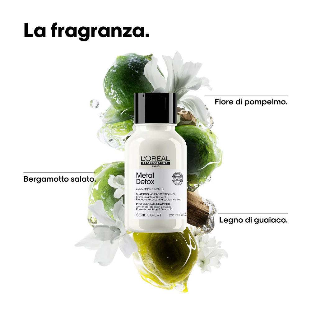 L'Oréal Professionnel Paris  Serie Expert Metal Detox Shampoo 100ml -  shampoo chelante - Image 3