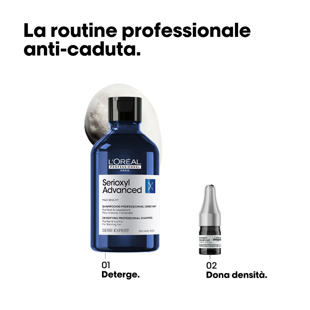 L'Oréal Professionnel Paris Serie Expert Scalp Aminexil Advanced 10x6ml - fiale anticaduta - Image 3