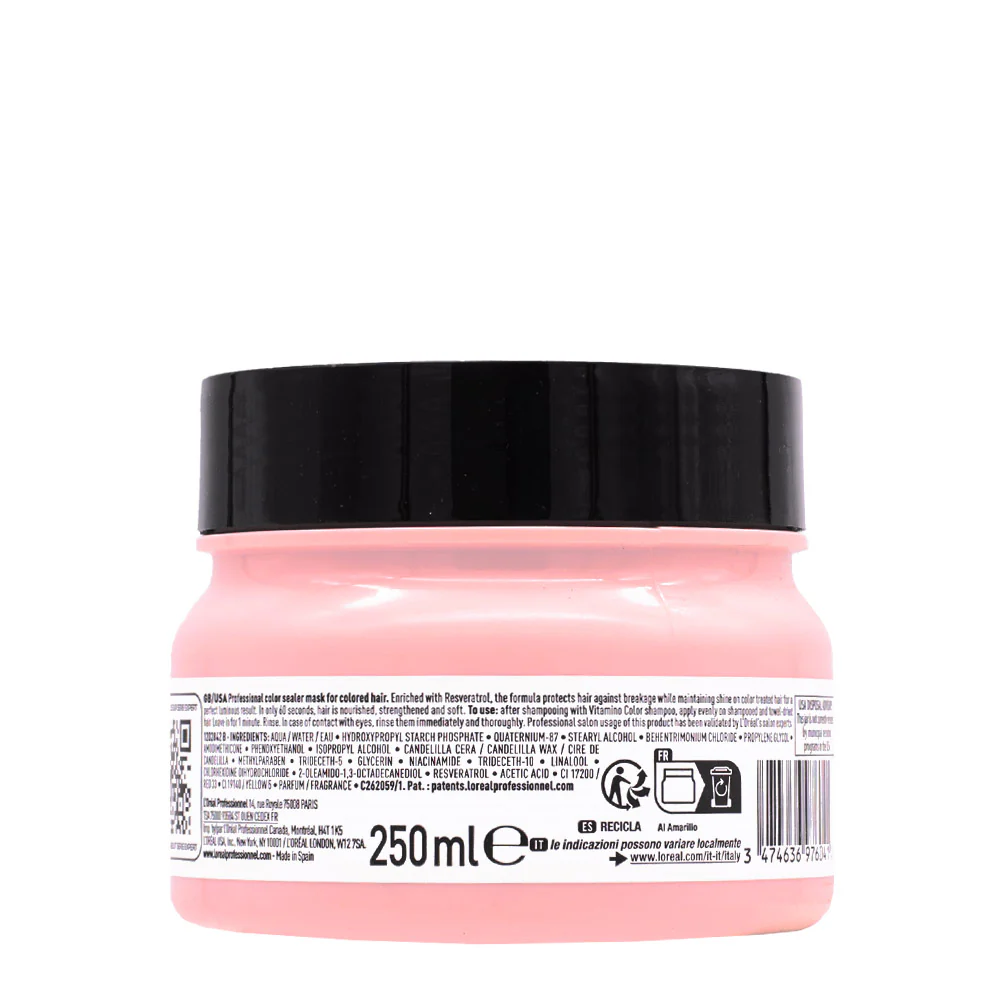 L'Oréal Professionnel Paris Serie Expert Vitamino Color Mask 250ml - maschera per capelli colorati - Image 4