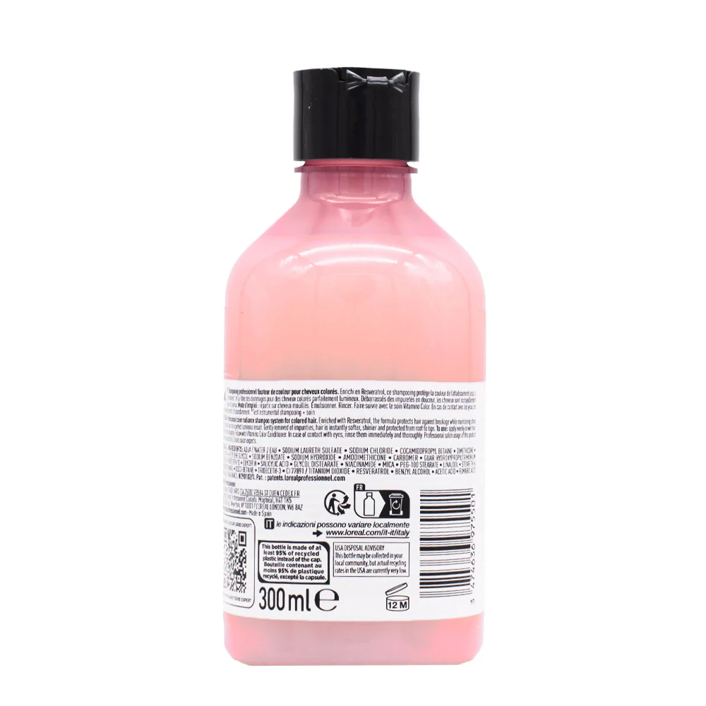 L'Oréal Professionnel Paris Serie Expert Vitamino Color Shampoo 300ml - shampoo per capelli colorati - Image 5