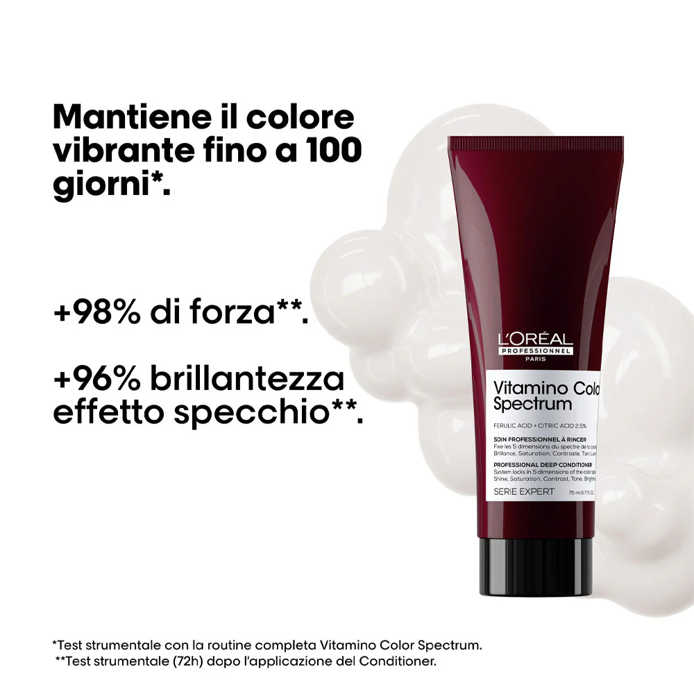 L'Oréal Professionnel Paris Vitamino Color Spectrum Conditioner 75ml  - balsamo illuminante capelli colorati - Image 2
