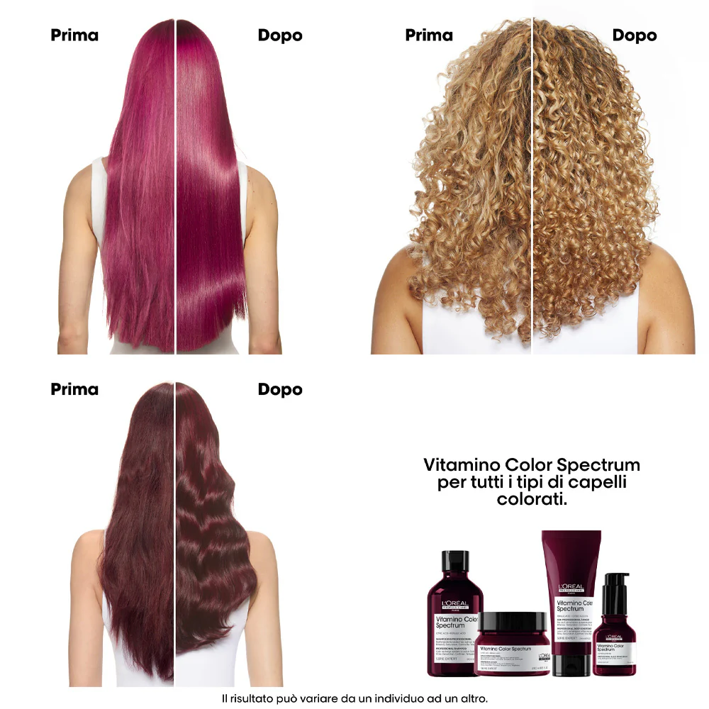 L'Oréal Professionnel Paris Vitamino Color Spectrum Shampoo 300ml - shampoo per capelli colorati - Image 2