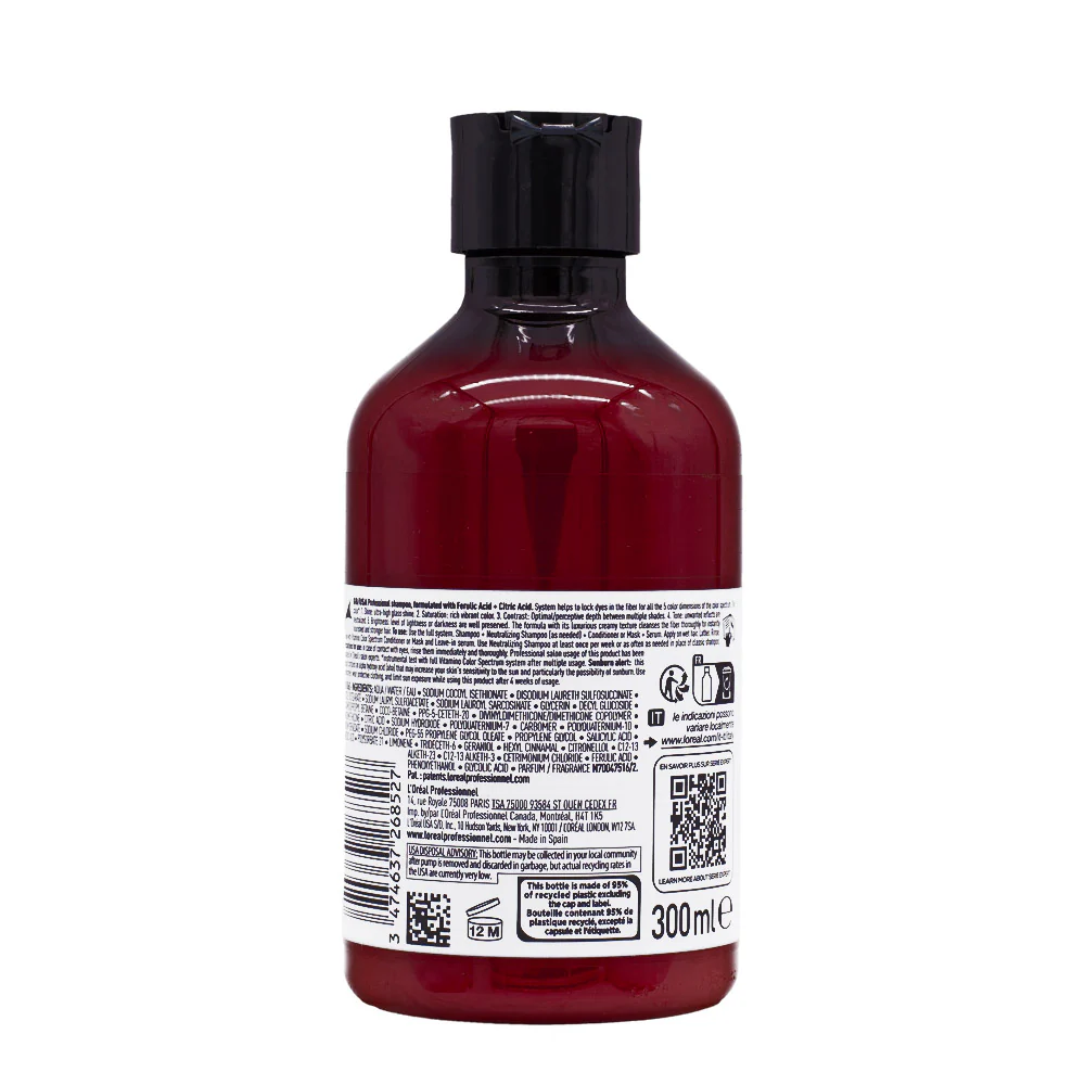 L'Oréal Professionnel Paris Vitamino Color Spectrum Shampoo 300ml - shampoo per capelli colorati - Image 5