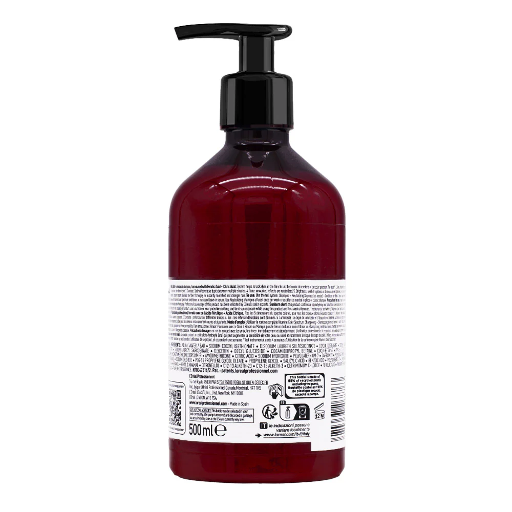 L'Oréal Professionnel Paris Vitamino Color Spectrum Shampoo 500ml - shampoo per capelli colorati - Image 8